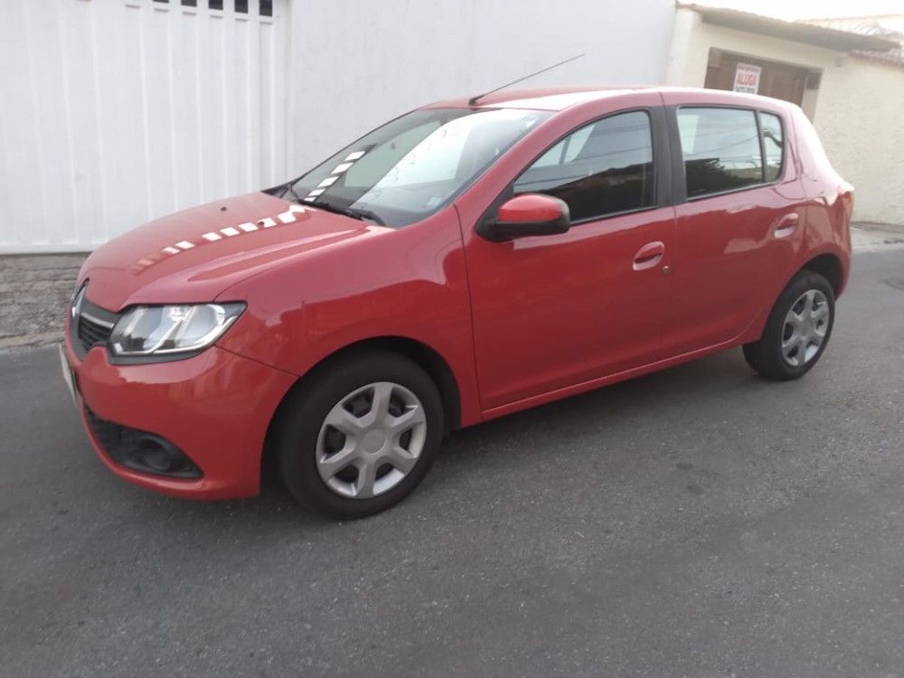 Renault Sandero Manual Vermelho Belo Horizonte