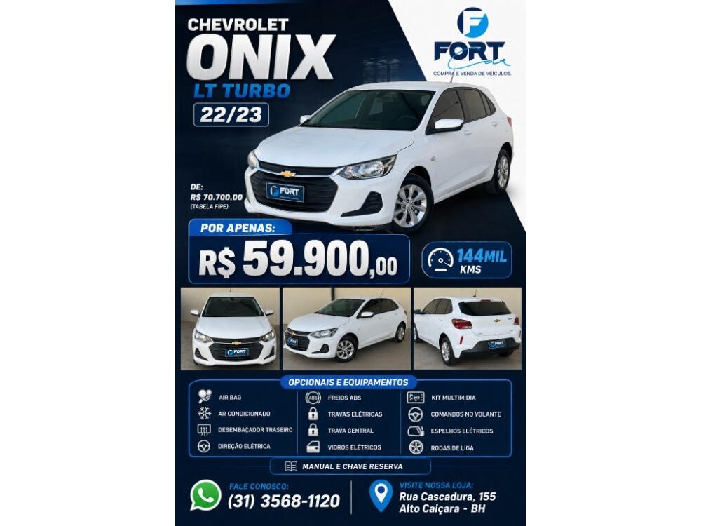 Chevrolet Onix 1.0 TB 12V AT6 2022