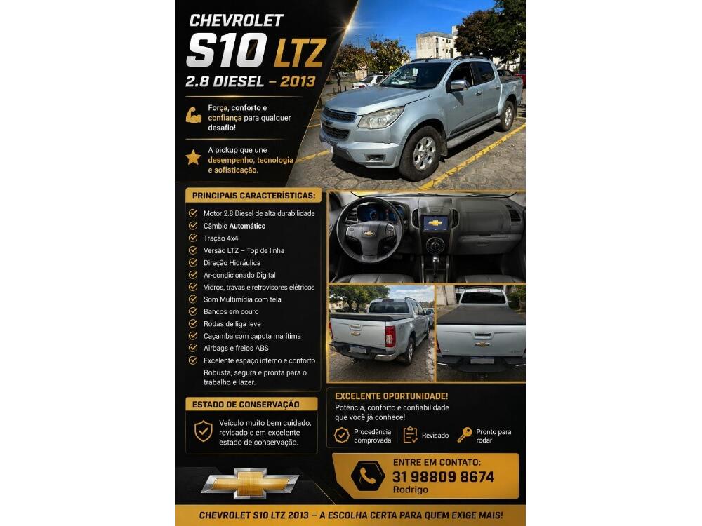 Chevrolet S 10 Cab. Dupla