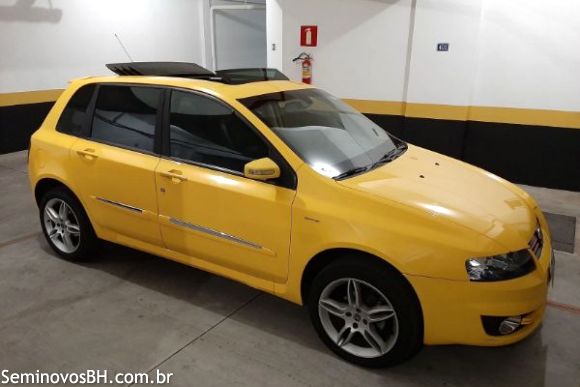 Fiat Stilo 1.8 Sporting Dualogic Flex 09/10 Amarelo | Belo ...