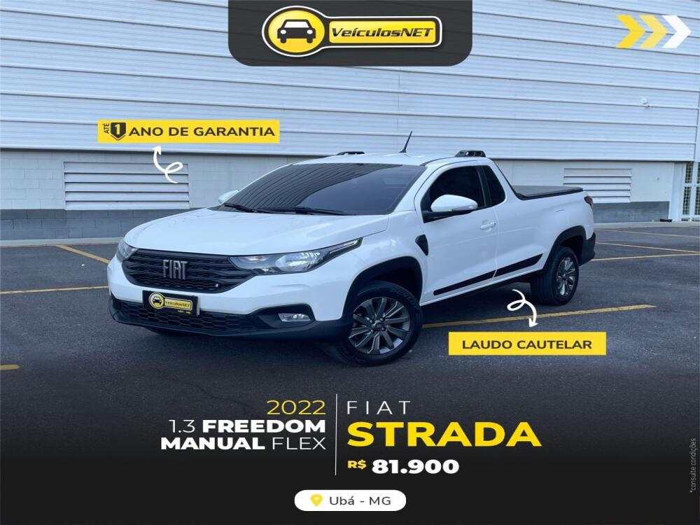 Fiat Strada Cab. Simples 1.4 Manual 21/22 - 4624761 - Uba - Seminovos