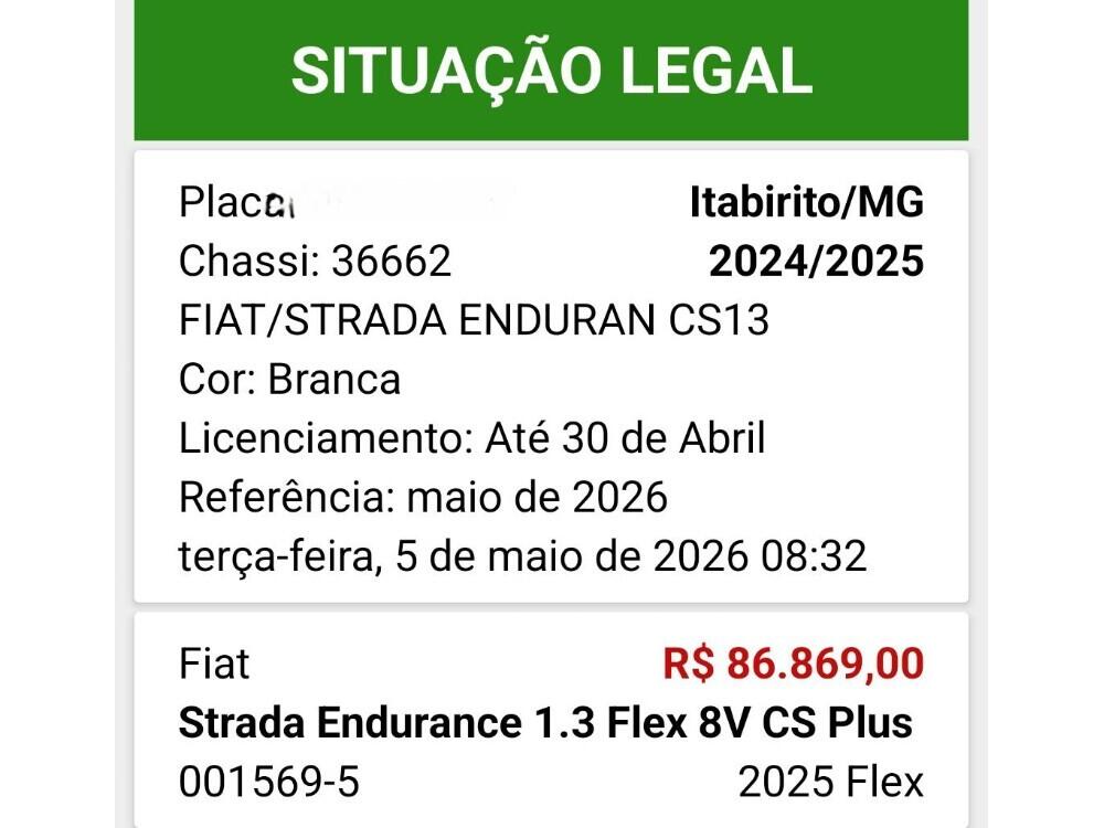 Fiat Strada Cab. Simples