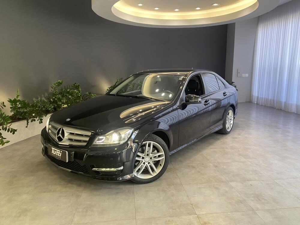 Mercedes-Benz C 200 1.8 CGI TURBO SPORT 16V GASOLINA 4P AUTOMÁTICO 2014