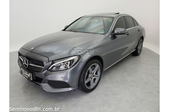 Mercedes Benz C 200 2 0 C 200 Avantgarde 2 0 Tb 16v 184cv Aut 17 17 Cinza Belo Horizonte Seminovos