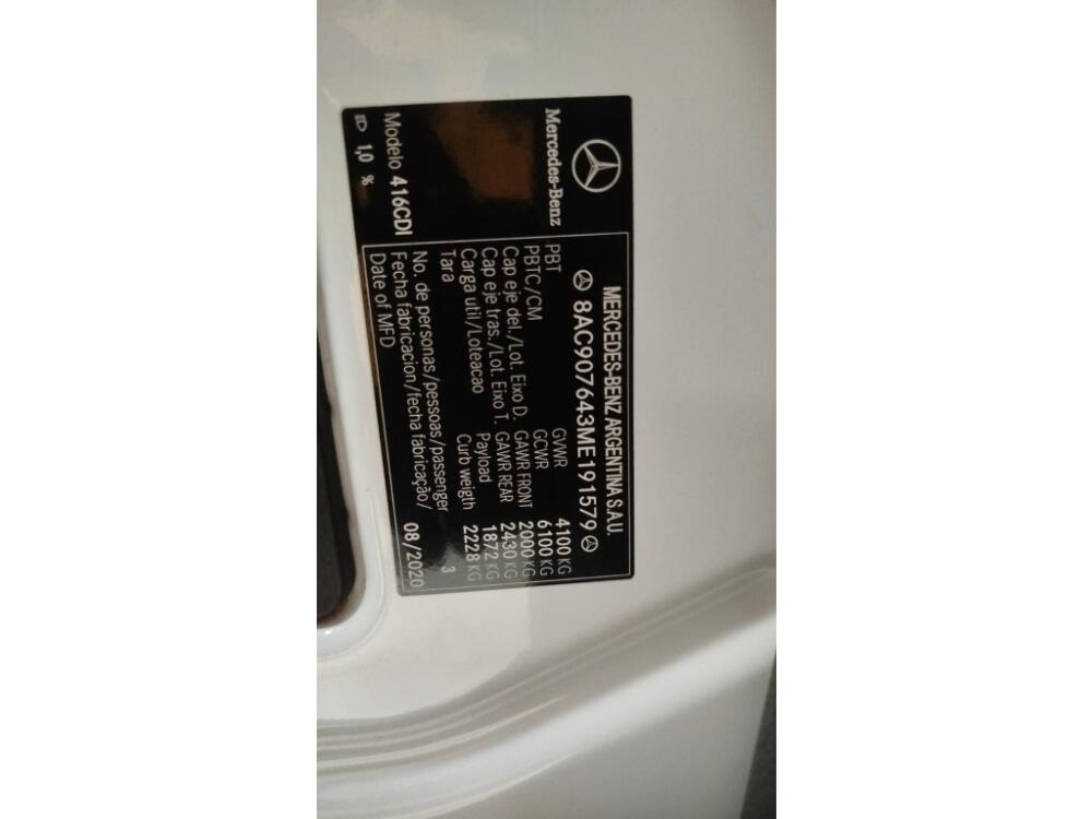 Mercedes Benz Sprinter 314