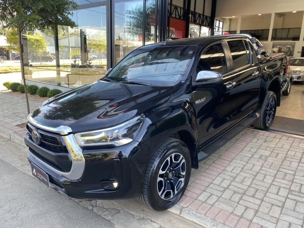 Toyota Hilux CD 2.8 Automático 20/21 Preto - 4974983 - Claudio